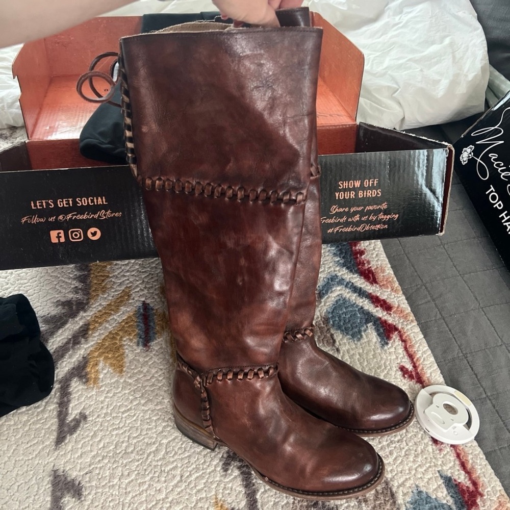 Freebird Boots •Rascal (Size 9) Tan